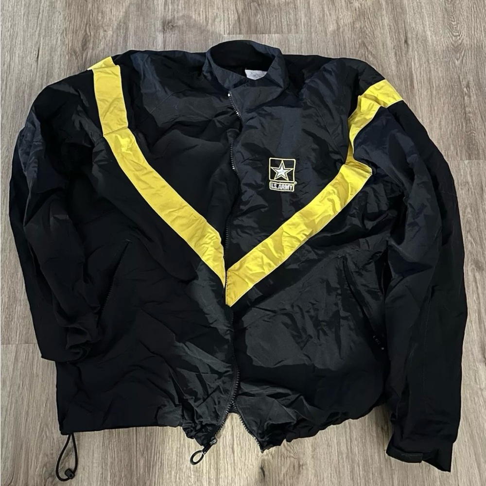 Size Large Black ARMY Physical Fit Jacket Unisex